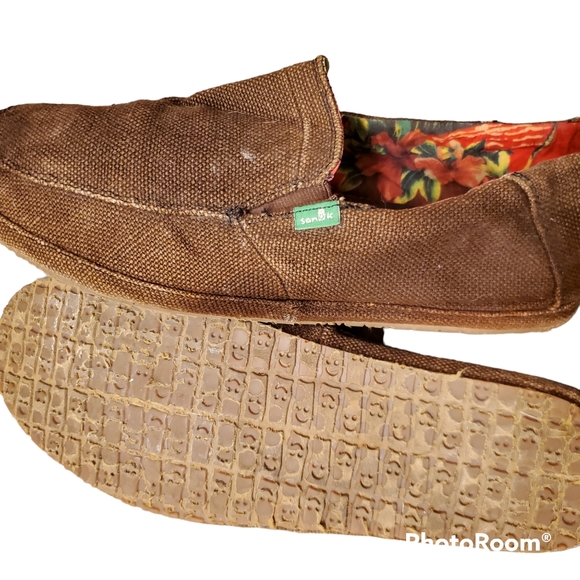 Sanuk Rounder Hobo Slip-On Shoes loafers hey dude brown 11 deck boat - Picture 5 of 5